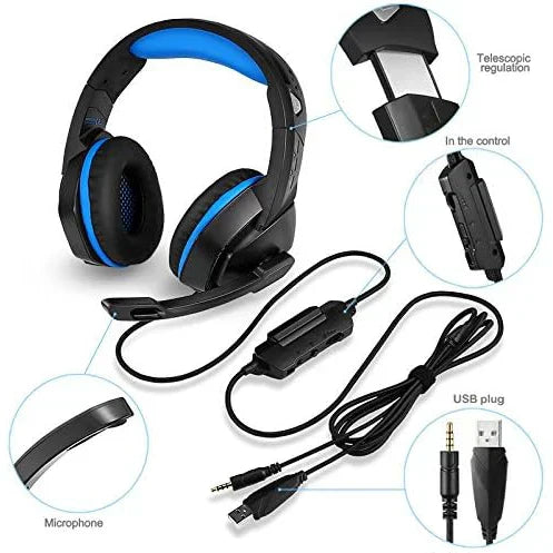 Beexcellent GM-14 Pro Gaming Headset – 3.5mm Jack and USB for RGB