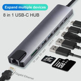 Compro™ USB Type C Hub 8 in 1