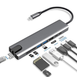 Compro™ USB Type C Hub 8 in 1